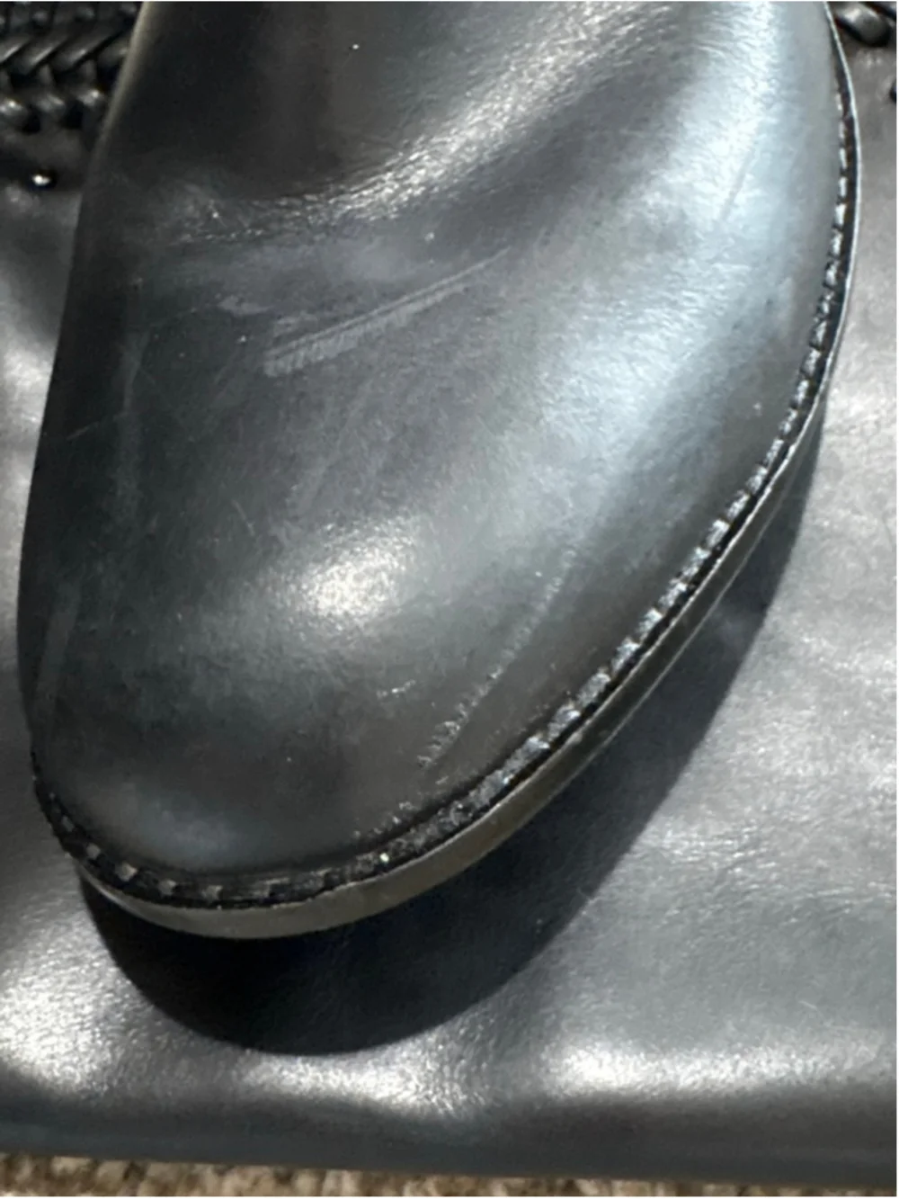 Women's Antonio Melani Black Over the Knee Boots Size 8